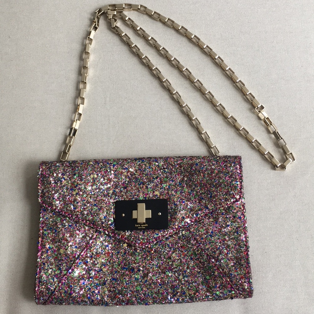 Rainbow Glitter Kate Spade Handbag